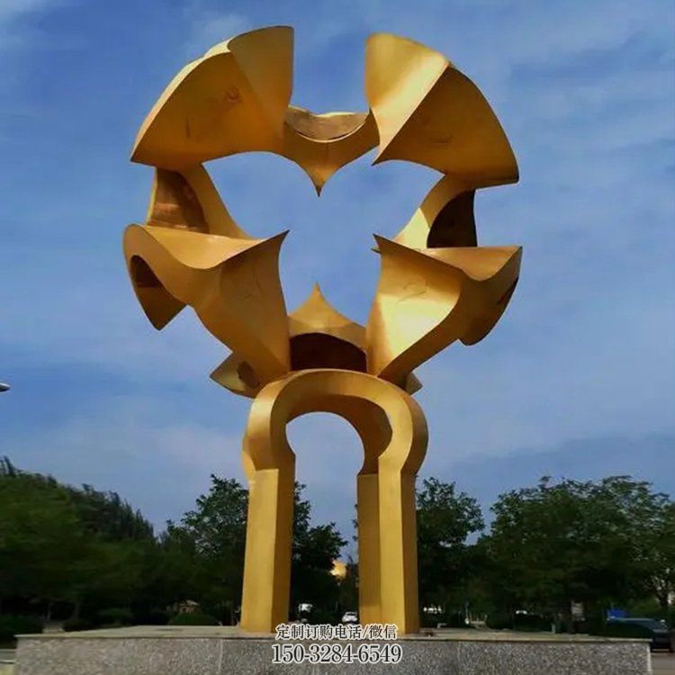 乾坤球雕塑，抽象概念設(shè)計，旅游區(qū)地標(biāo)景觀雕塑
